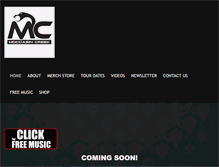 Tablet Screenshot of moccasincreekmusic.com